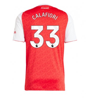 Arsenal Riccardo Calafiori #33 Hemmatröja 2025-26 Kortärmad